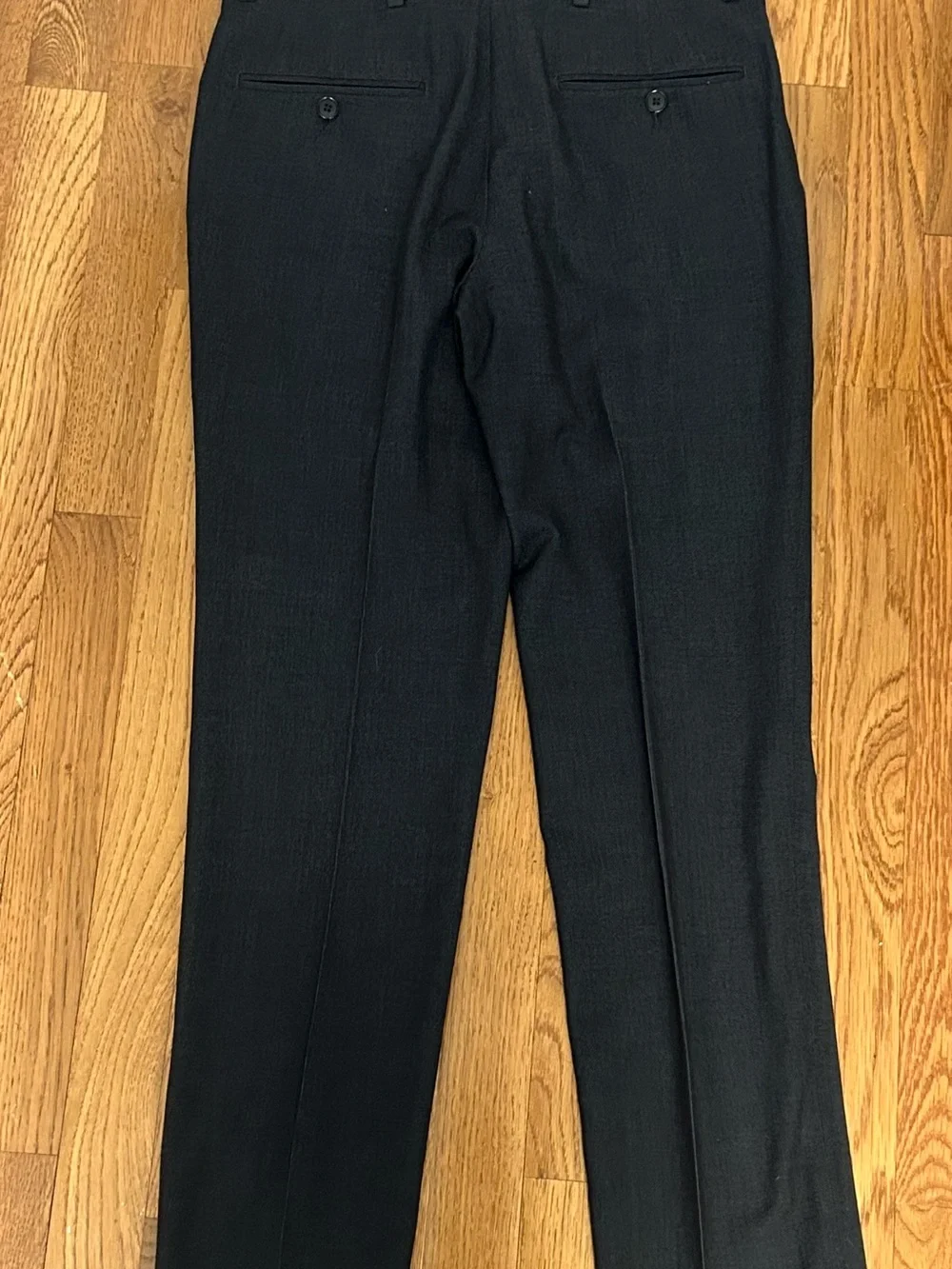 Men's Gray Two-Button Classic Blazer